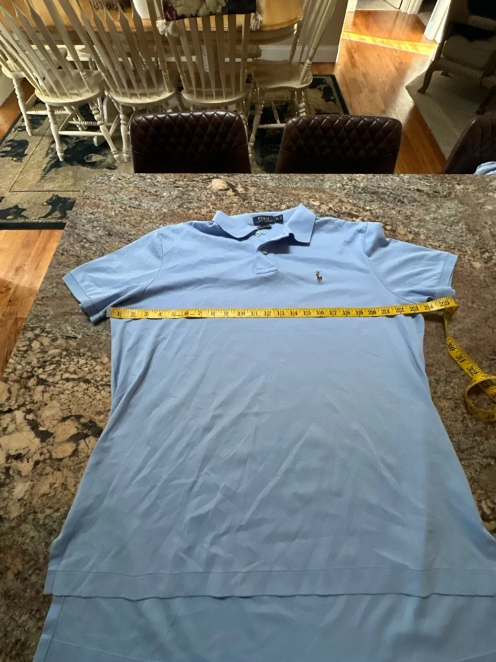Polo by Ralph Lauren Light Blue Pima Soft Touch Polo
